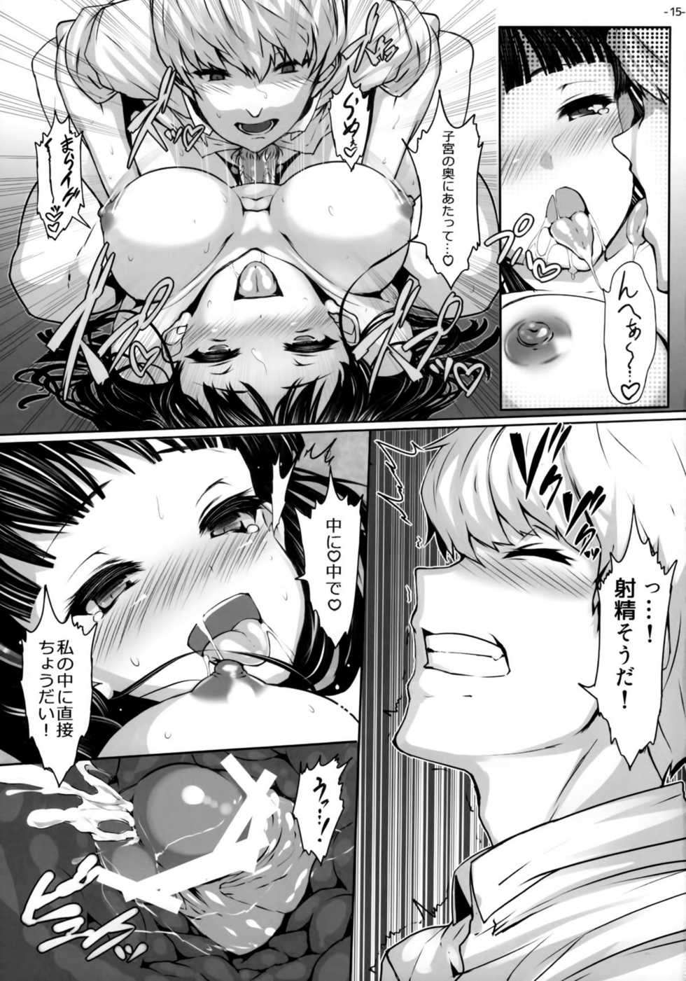 (COMIC1☆6) [LAMINARIA (Shiokonbu)] Nikushokukei Joou (Persona 4) - Page 14