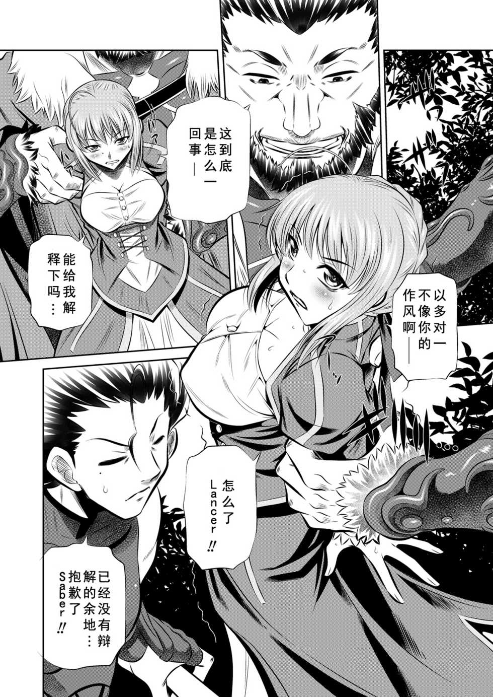 (C81) [Yuugai Tosho Kikaku (Tanaka Naburu)] Juurin Mugen Jigoku (Fate/Zero) [Chinese] [年糕汉化组] - Page 3