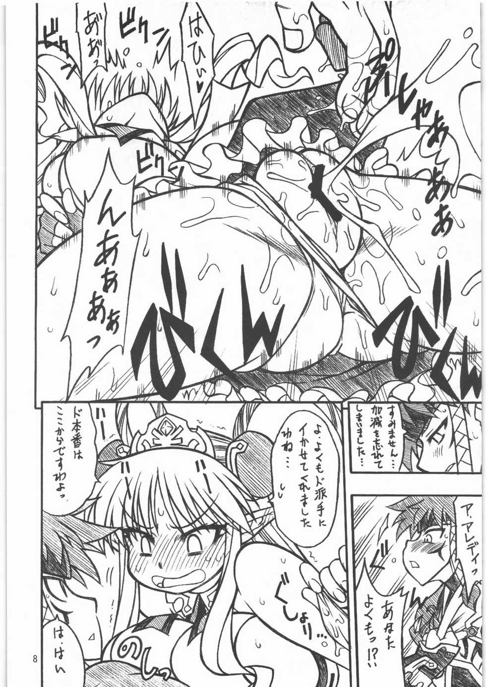 (C78) [Mayoineko (Nakagami Takashi)] Midara Hime EXCEED (Super Robot Wars) - Page 7
