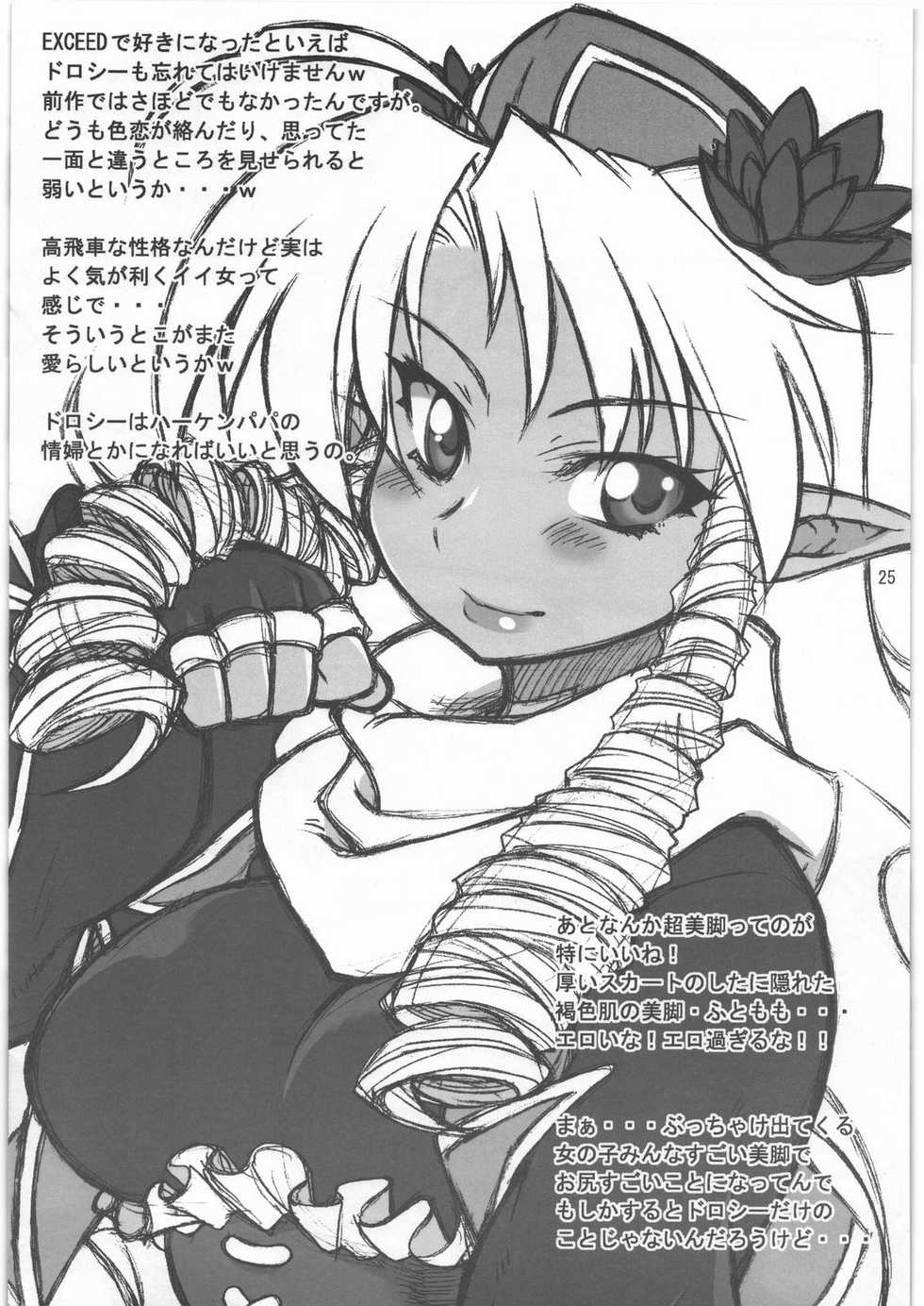(C78) [Mayoineko (Nakagami Takashi)] Midara Hime EXCEED (Super Robot Wars) - Page 24
