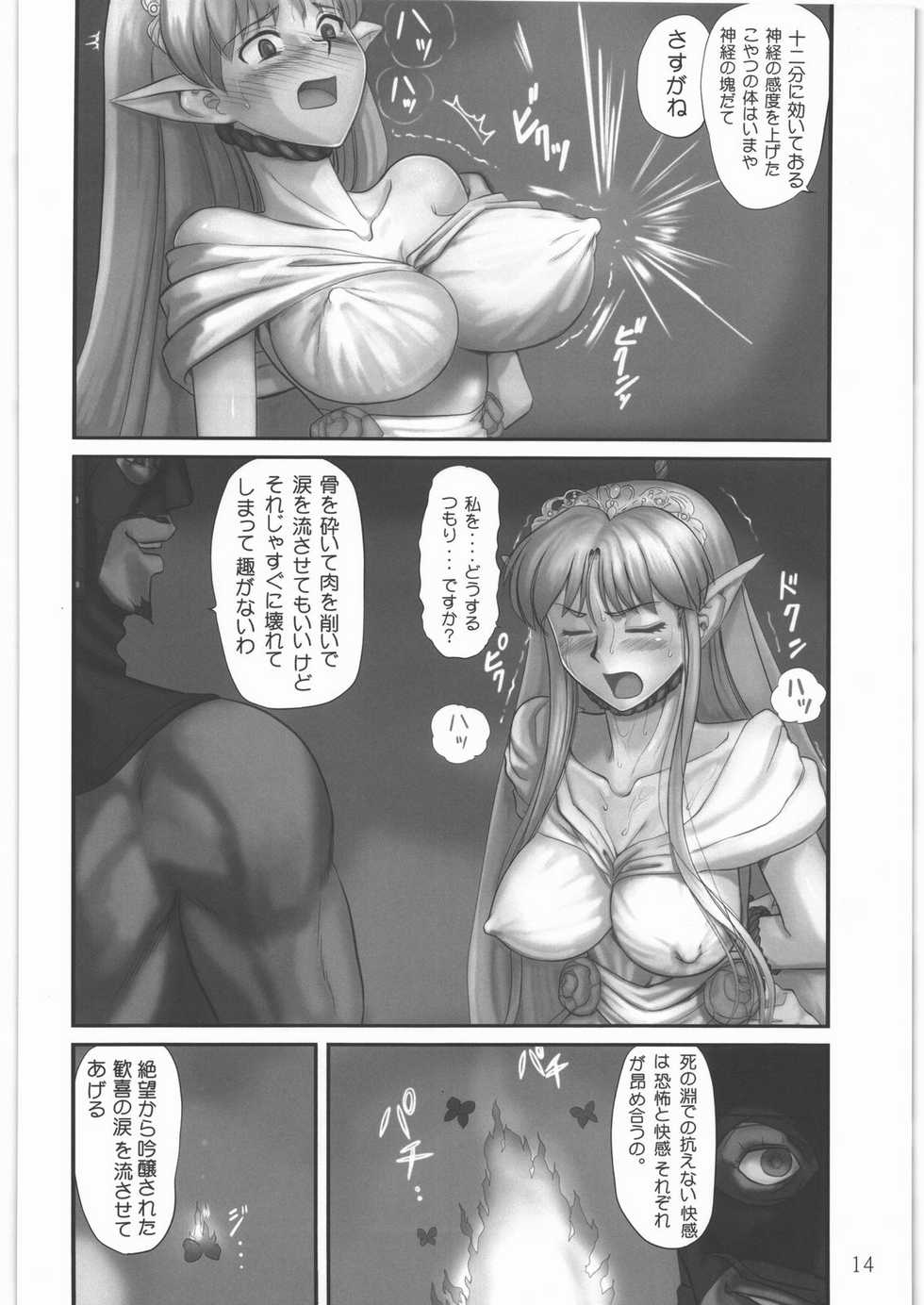 (C79) [Youkai Ankake (Pickles)] Elf Ryoujoku ~Ruby no Namida~ (Dragon Quest IV) - Page 13