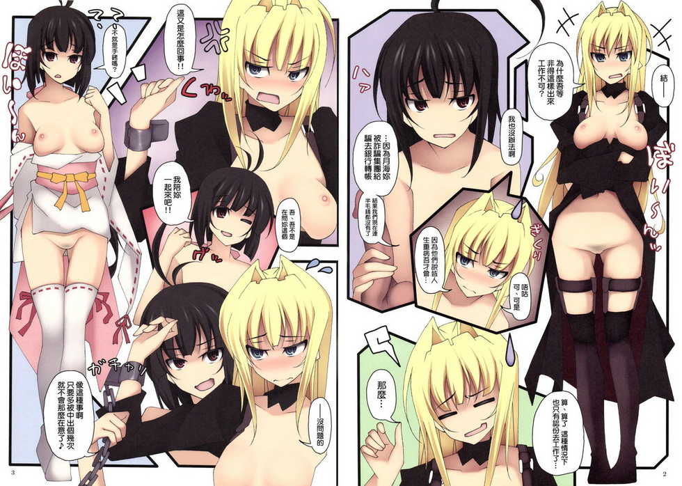 (C77) [DoubleFlower (Yaebane)] Super Oppai Time 2 (Sekirei)[chinese] - Page 2