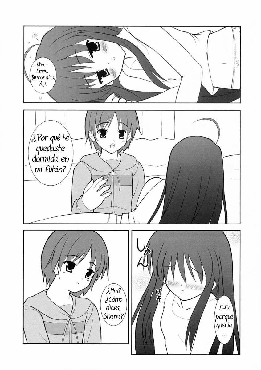 (SC32) [Turning Point (Uehiro)] Shana no Asa no Tanren (Shakugan no Shana) [Spanish] [Saizoh, Yuki-chan Kamijou] - Page 6