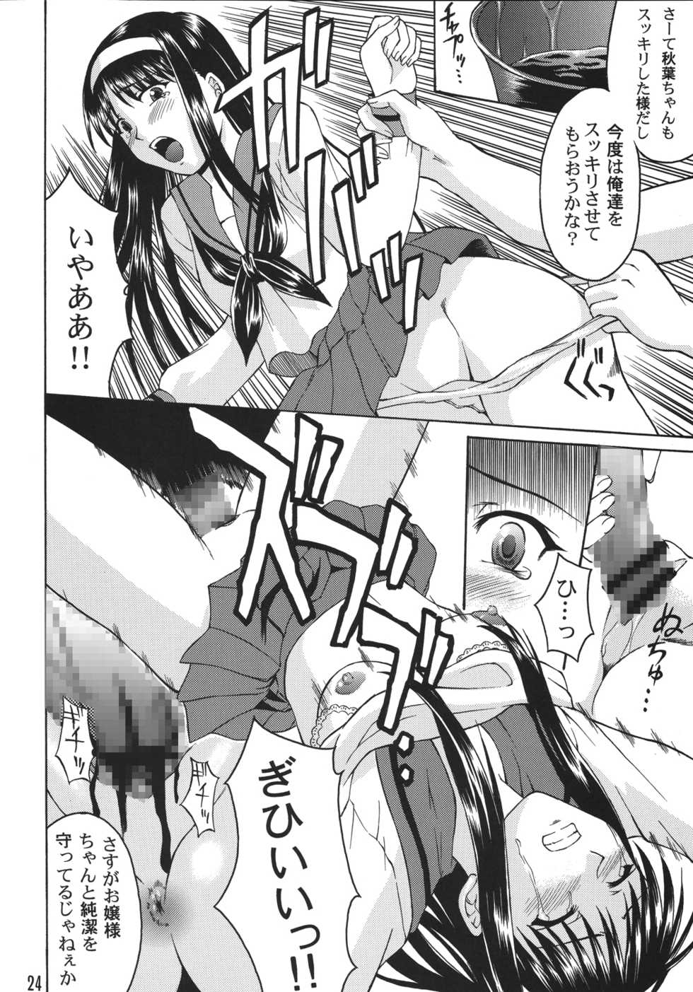 (C61) [Nanairo Koubou (Martan)] Momijiiro no Tsuki (Tsukihime) [Digital] - Page 24