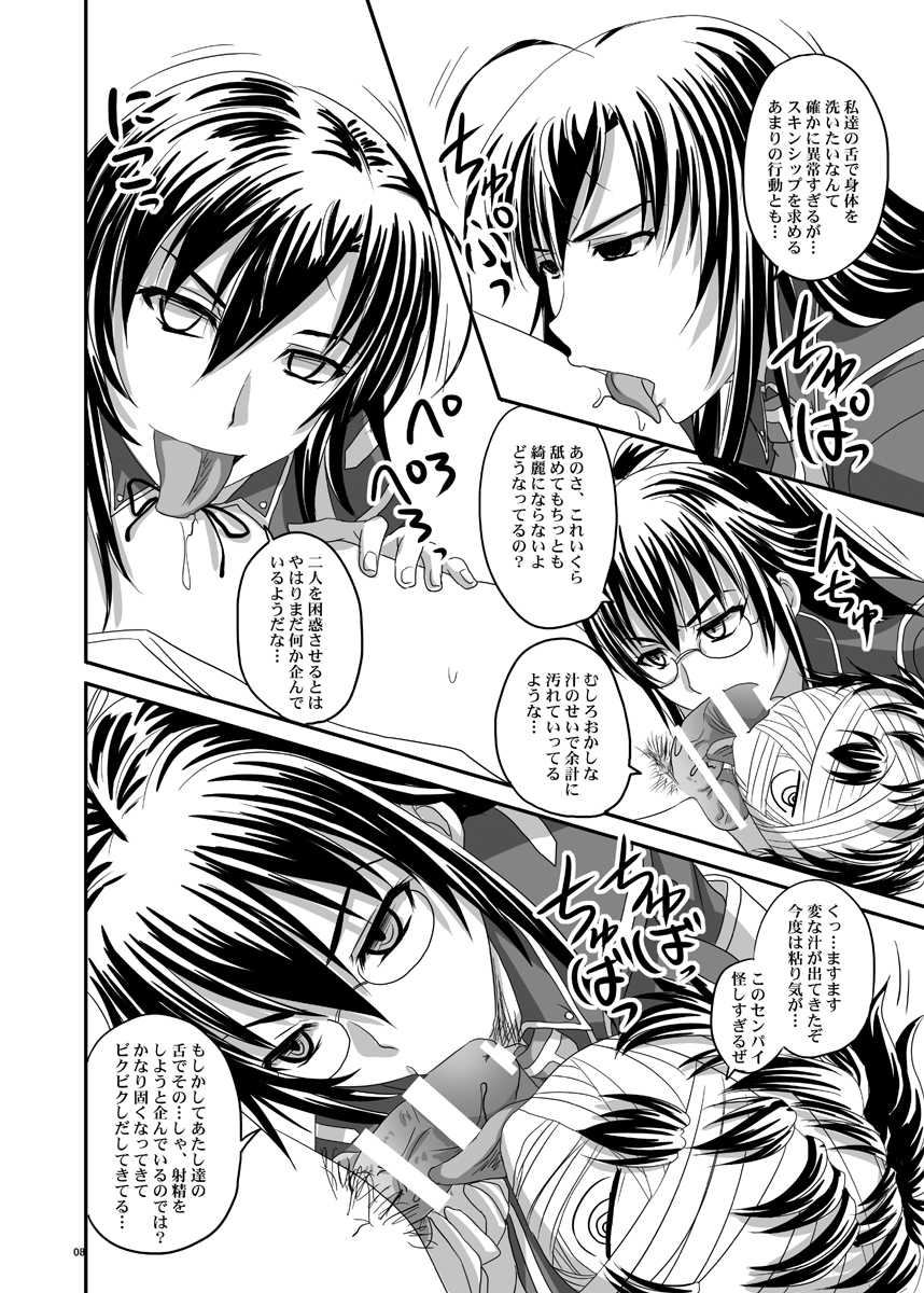 (SC48) [Nozarashi (Nozarashi Satoru)] ROYAL Medaka SCRAMBLE II (Medaka Box) - Page 8