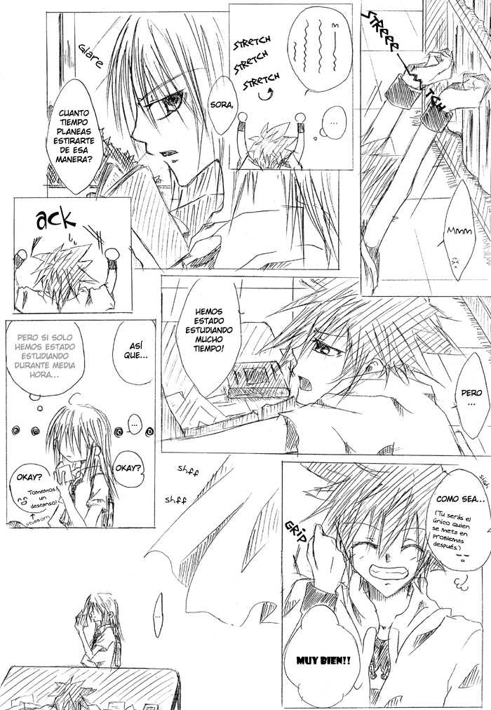 Kingdom Hearts - Yasashii Sokubaku (Español) [Yuki-chan Kamijou] - Page 3