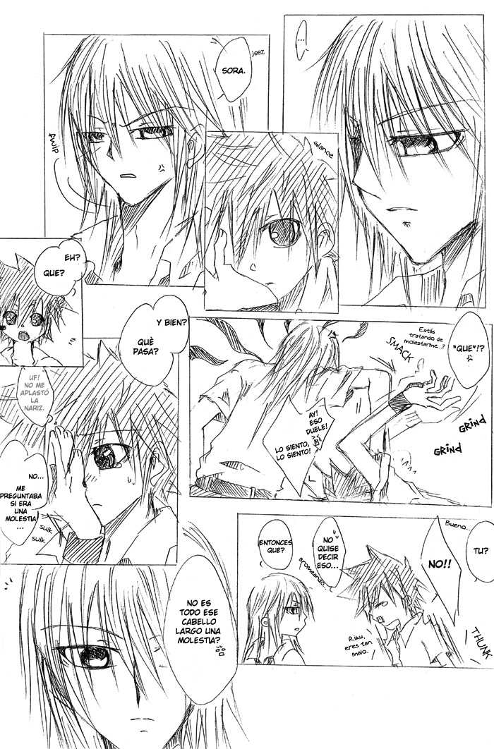 Kingdom Hearts - Yasashii Sokubaku (Español) [Yuki-chan Kamijou] - Page 4