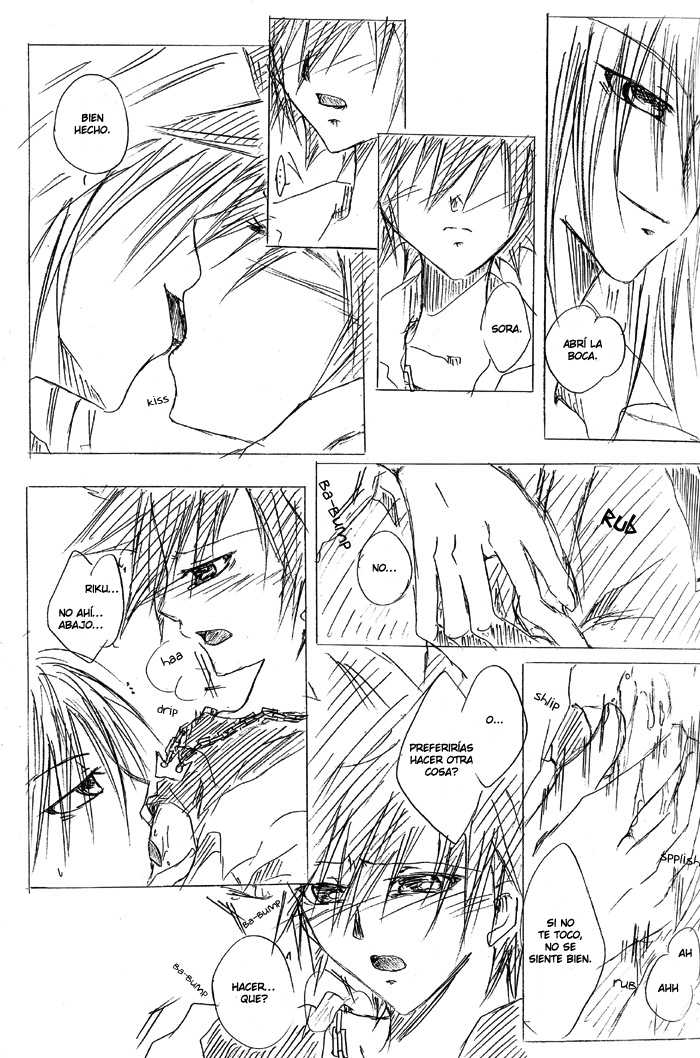 Kingdom Hearts - Yasashii Sokubaku (Español) [Yuki-chan Kamijou] - Page 7