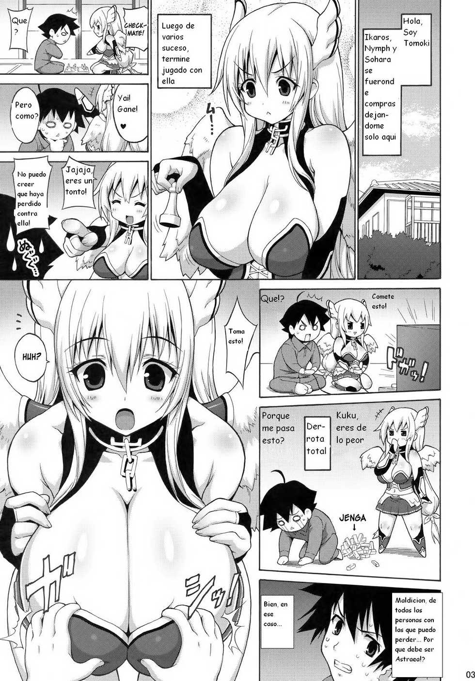 (C79) [FREAKS (Mike, Onomeshin)] Sora Chichi (Sora no Otoshimono) [Spanish] [Kurotao] - Page 3