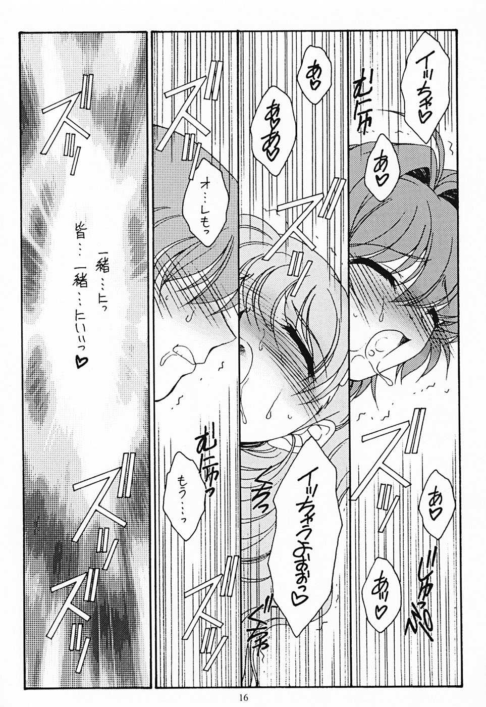 (CR34) [Koubai Gekka (Kouno Mizuho)] Futari (Onegai Twins) - Page 16