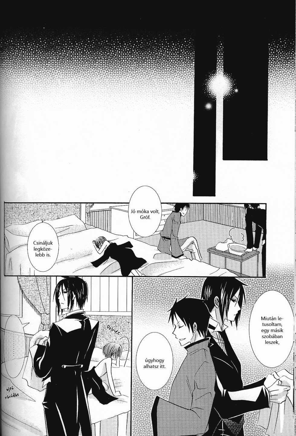 [Pink Kitten (Naokichi.)] Kichiku Moralism | Devil Moralism (Black Butler) [Hungarian] [Red Light Yaoi Team] - Page 28