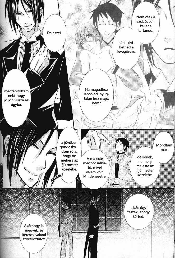 [Pink Kitten (Naokichi.)] Kichiku Moralism | Devil Moralism (Black Butler) [Hungarian] [Red Light Yaoi Team] - Page 34