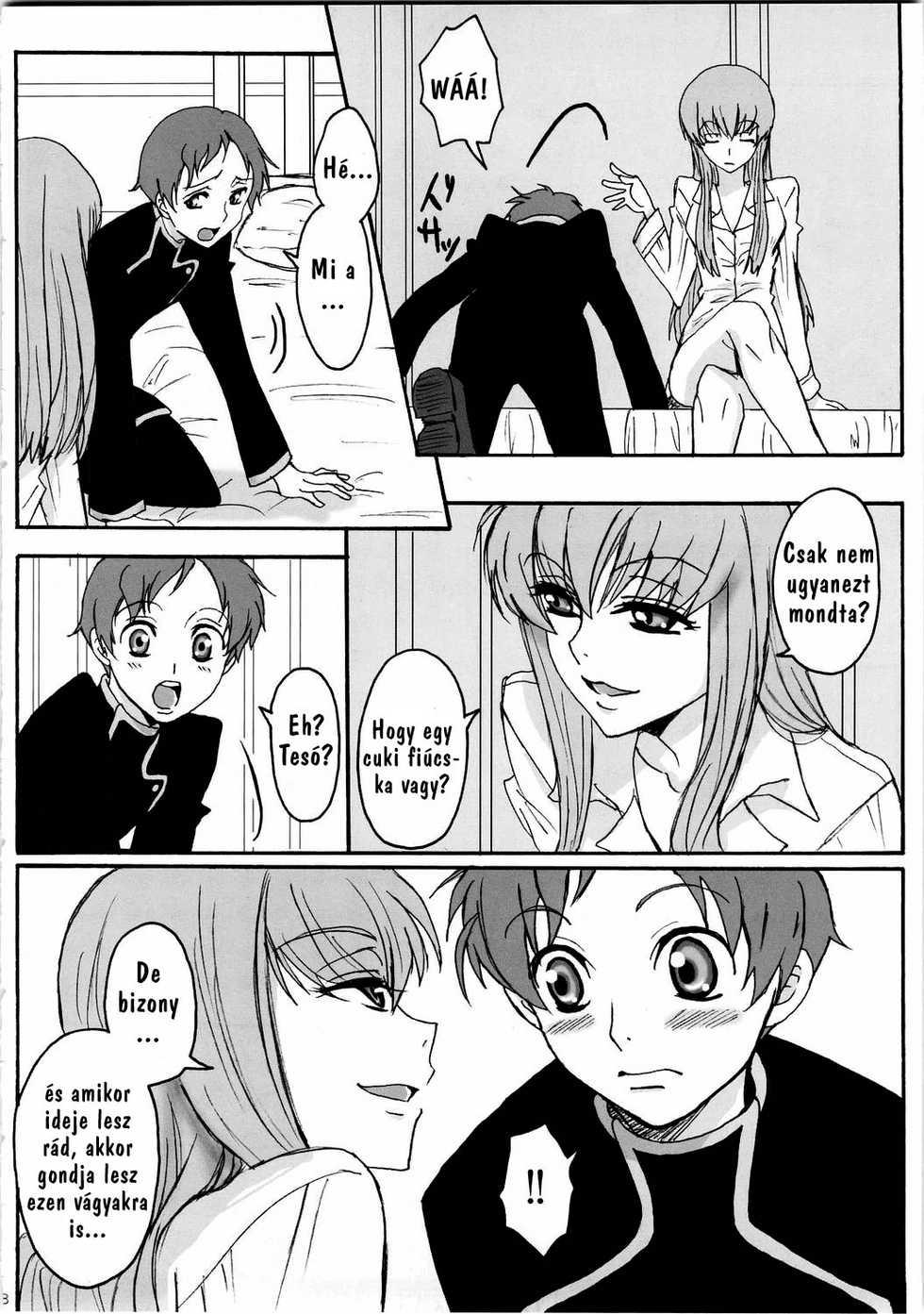 (C74) [Zooko (Kazu)] Secret Secret (CODE GEASS Hangyaku no Lelouch) [Hungarian] - Page 8