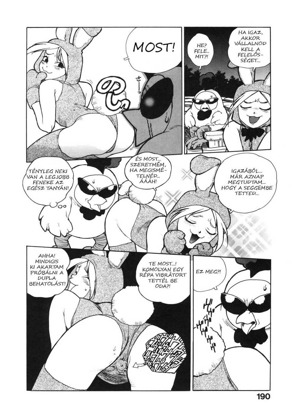 [Isutoshi] Oide yo! Haramii Bokujou | Come here! Farm of Ruffians (Ero-Isu) [Hungarian] - Page 19
