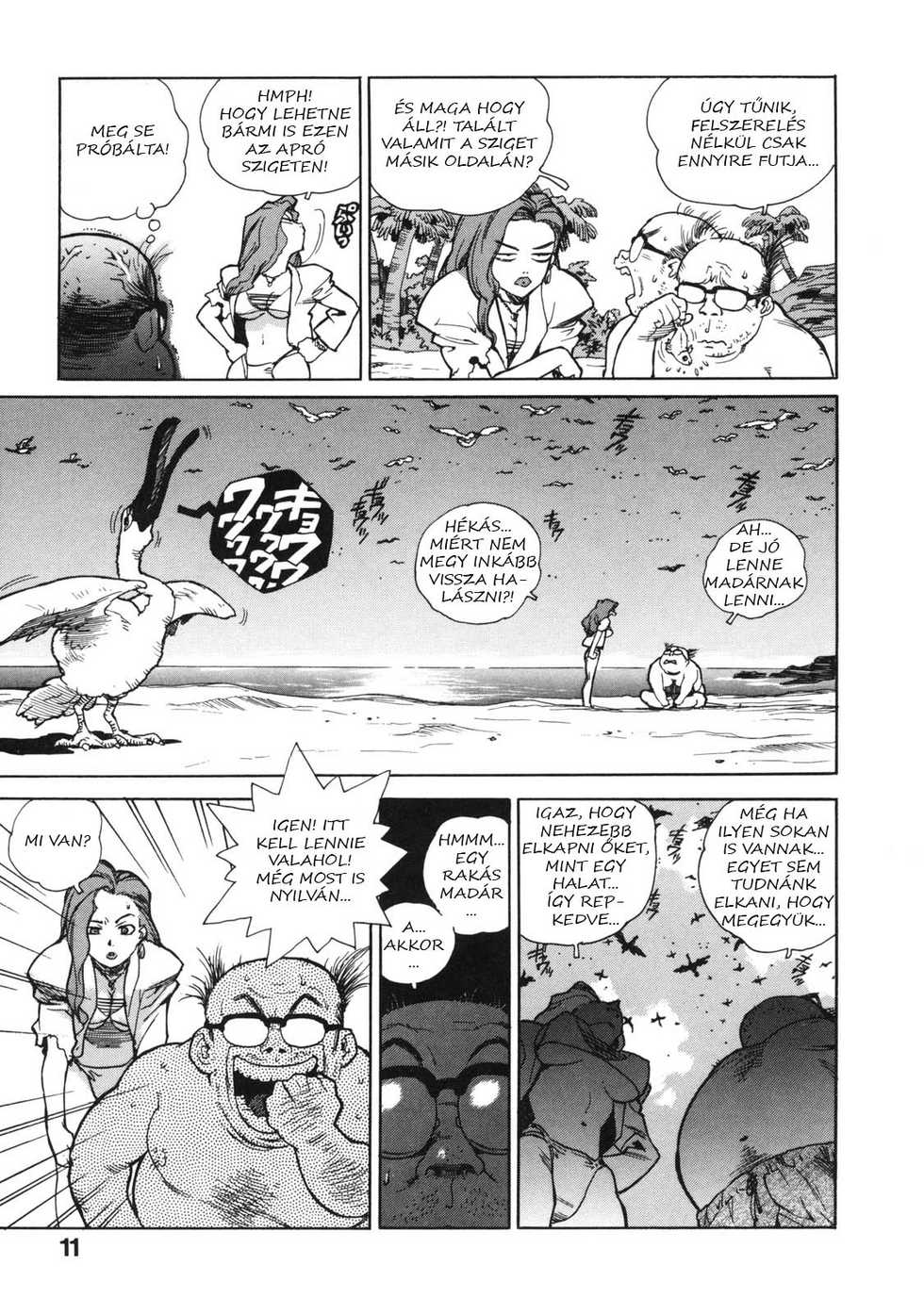 [Isutoshi] Mujintou Z | Desert Island Z (Ero-Isu) [Hungarian] - Page 13