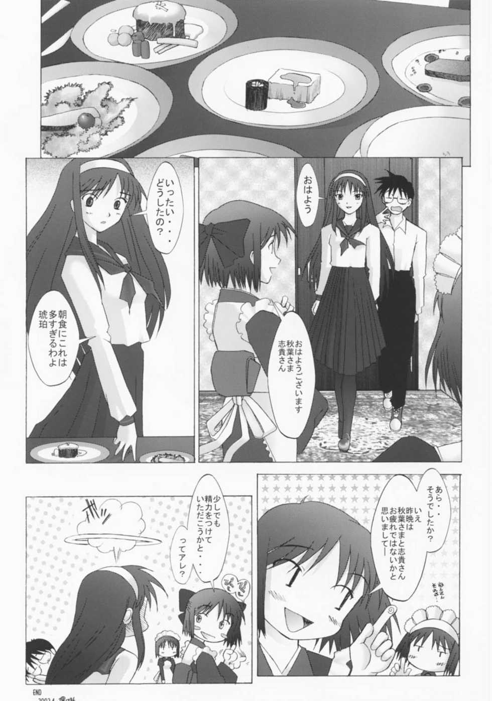 (SUPER10) [Kohakutei (Sakai Hamachi)] Mutsumizuki Akiha (Tsukihime) - Page 27