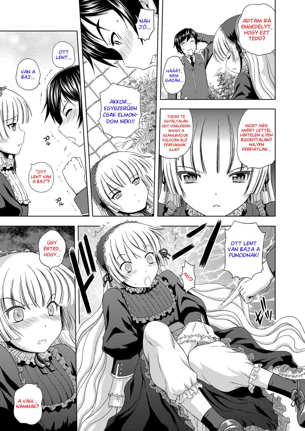 [Gagaken (Mahiruno Kagerou)] Golden Fairy (Gosick) [Hungarian] - Page 10