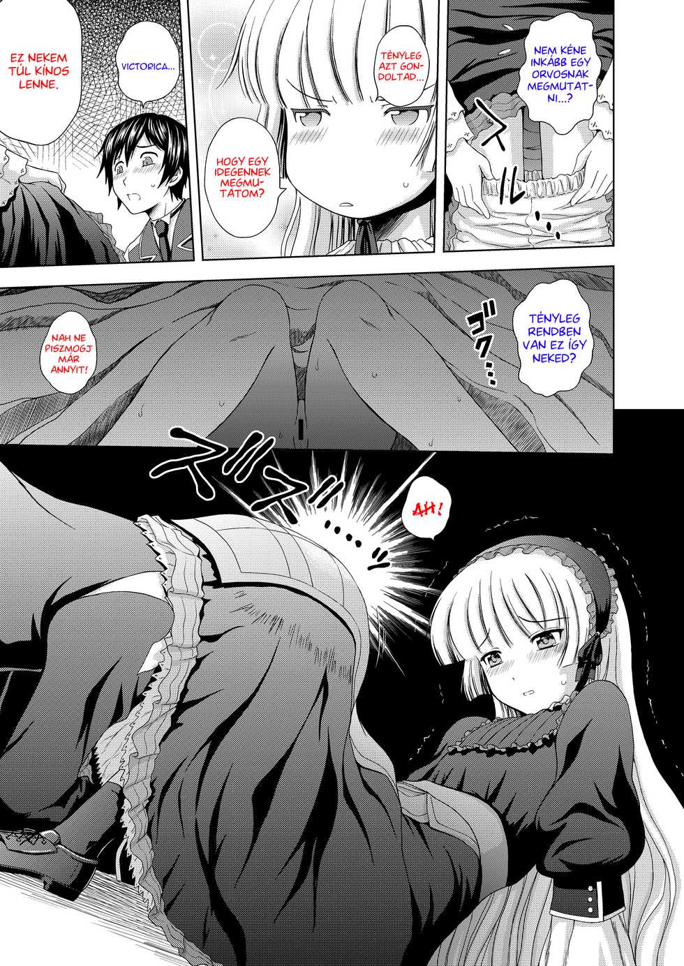 [Gagaken (Mahiruno Kagerou)] Golden Fairy (Gosick) [Hungarian] - Page 12