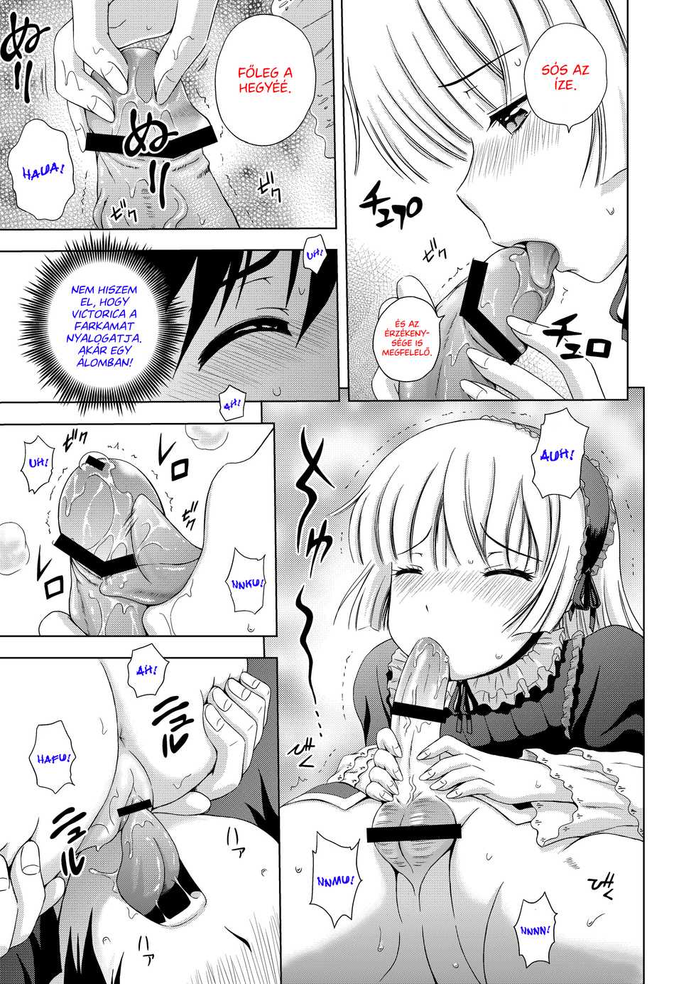 [Gagaken (Mahiruno Kagerou)] Golden Fairy (Gosick) [Hungarian] - Page 20