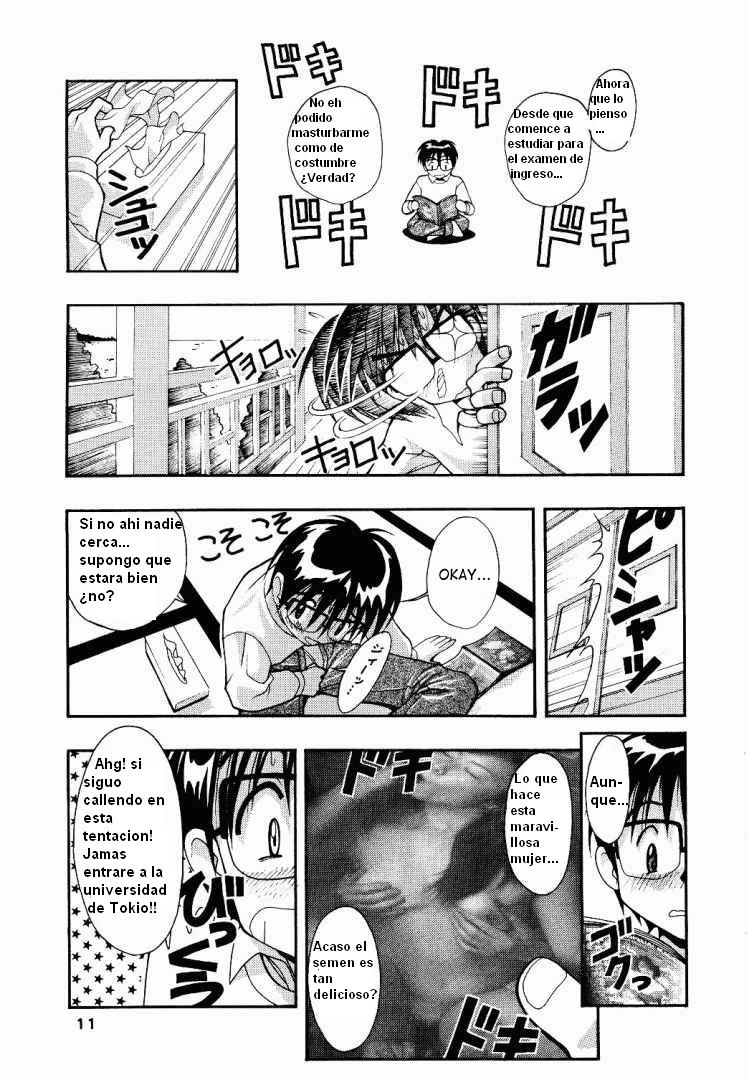 [studio AQA (FUGO, YUE)] SUPE MANI 1 (Love Hina) [Spanish] [Kurotao] - Page 10