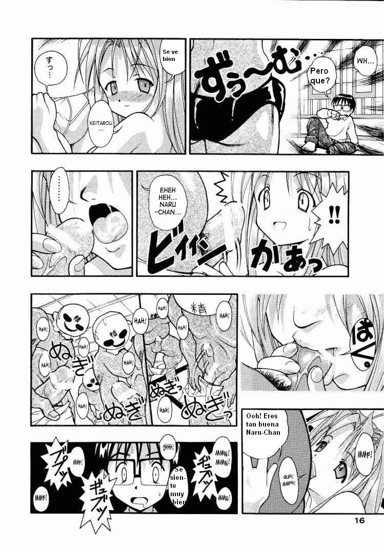 [studio AQA (FUGO, YUE)] SUPE MANI 1 (Love Hina) [Spanish] [Kurotao] - Page 15