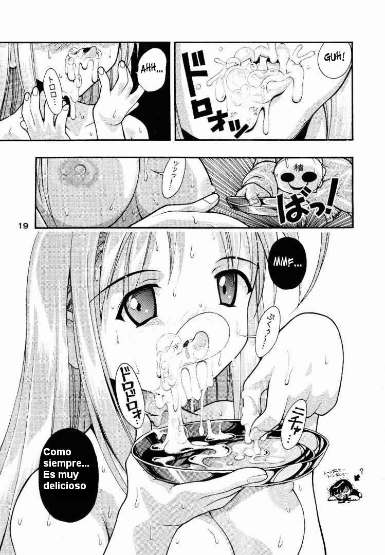 [studio AQA (FUGO, YUE)] SUPE MANI 1 (Love Hina) [Spanish] [Kurotao] - Page 18