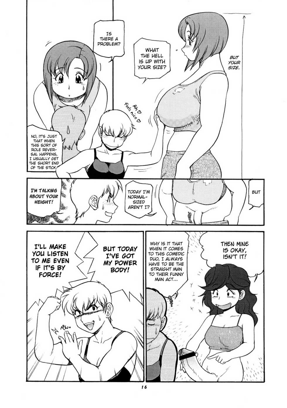 (C72) [P Shoukai (Koshow Showshow)] Rina-Mina Chiuto Hanpa | Rina-Mina Half-Assed (Momo-an 21) [English] [Xenexegesis] - Page 2