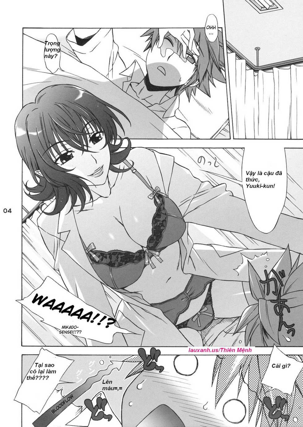 (SC39) [BANANAJAM (Hanzaki Jirou)] DON'T KISS MY TAIL! (To LOVE-Ru) [Vietnamese Tiếng Việt] [Lauxanh.us] - Page 4