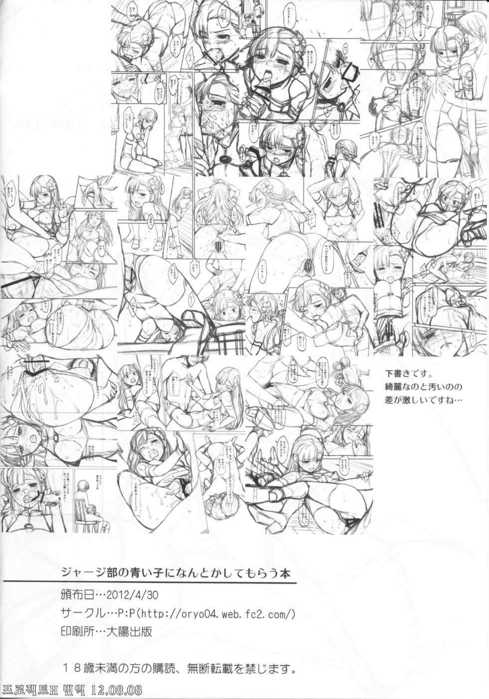 [P:P (Oryo)] Jersey-bu no Aoiko ni Nantoka Shite Morau Hon (Rinne no Lagrange) (Korean) - Page 13