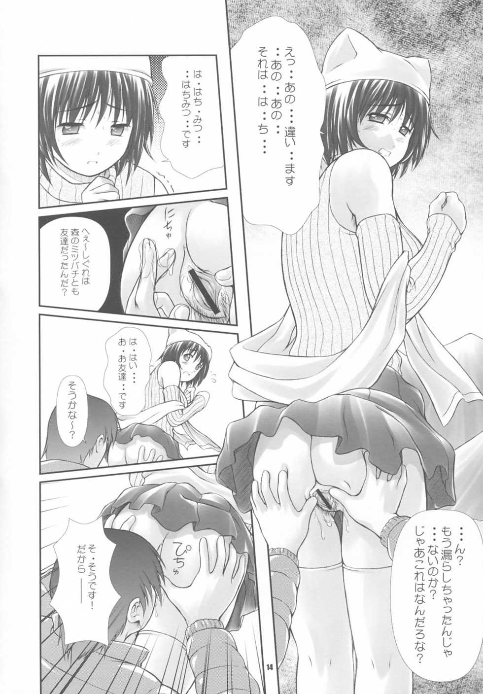 (CR34) [OTOGIYA (Mizuki Haruto)] Dengeki Moreoh (SNOW & With You ~Mitsumete Itai~) - Page 13