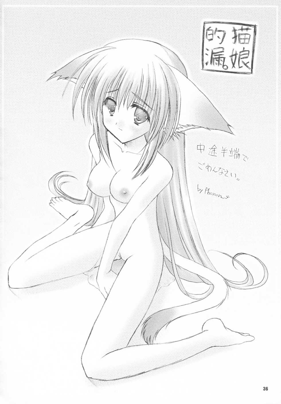 (CR34) [OTOGIYA (Mizuki Haruto)] Dengeki Moreoh (SNOW & With You ~Mitsumete Itai~) - Page 35