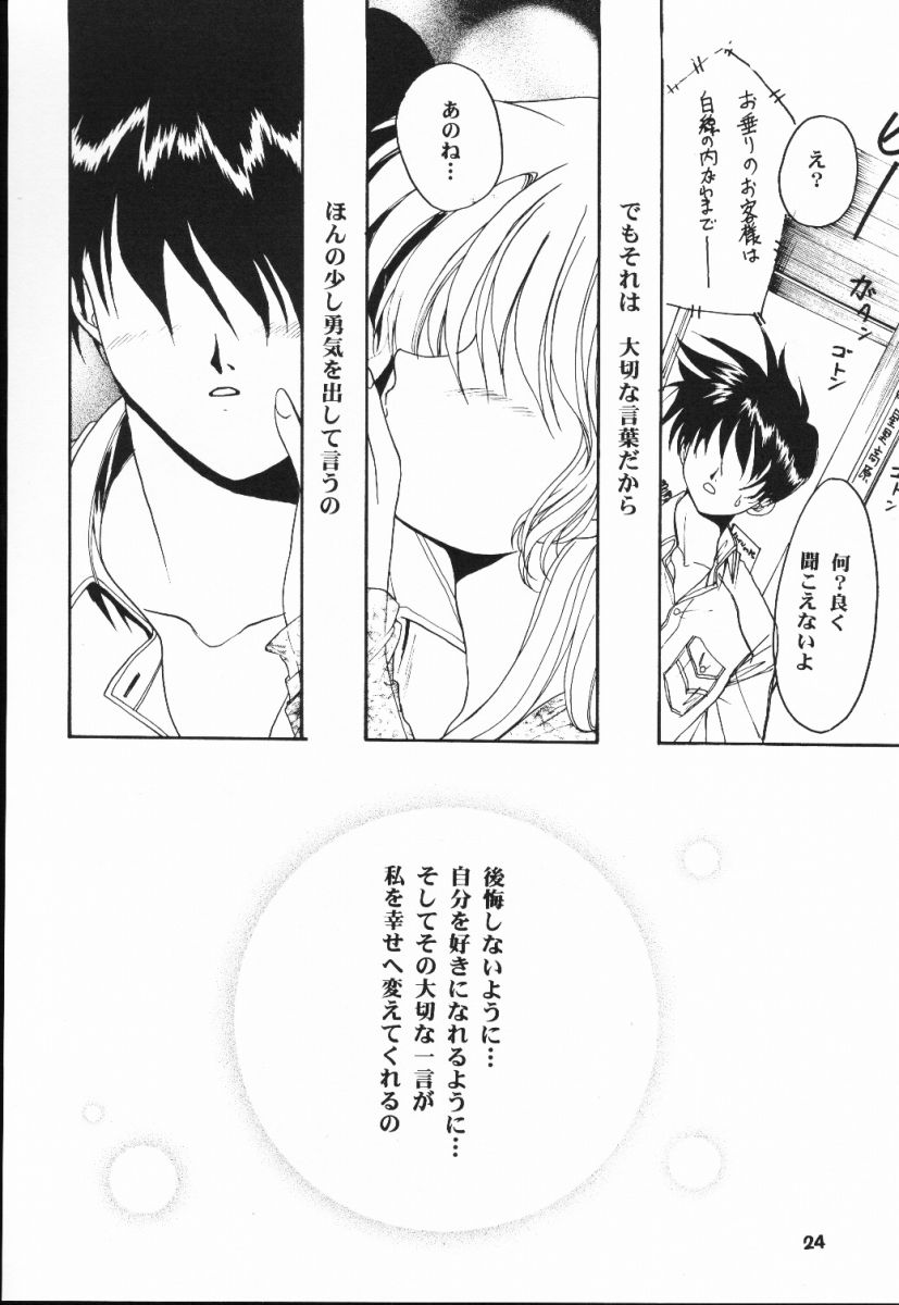 (C56) [C.A.T (Morisaki Kurumi)] Meeting Again (Dousoukai) - Page 23