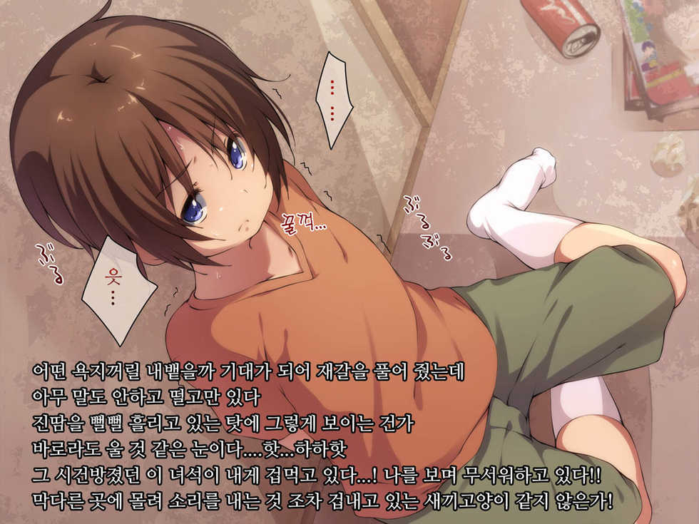 [Hinahara Yashiki (Hinahara Hajime)] Otaku no Ore o Baka ni Shita Kusogaki o Kankin! Shikaeshi Sekkan!! | 오타쿠인 나를 바보취급하는 애새끼를 감금! 보복 훈계!! [Korean] [Mary] - Page 7