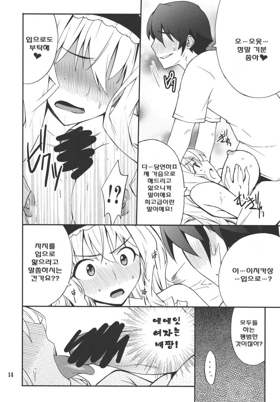(C80) [P-FOREST (Hozumi Takashi)] Cecilia de Night (IS <Infinite Stratos>) [Korean] [Team Arcana] - Page 13