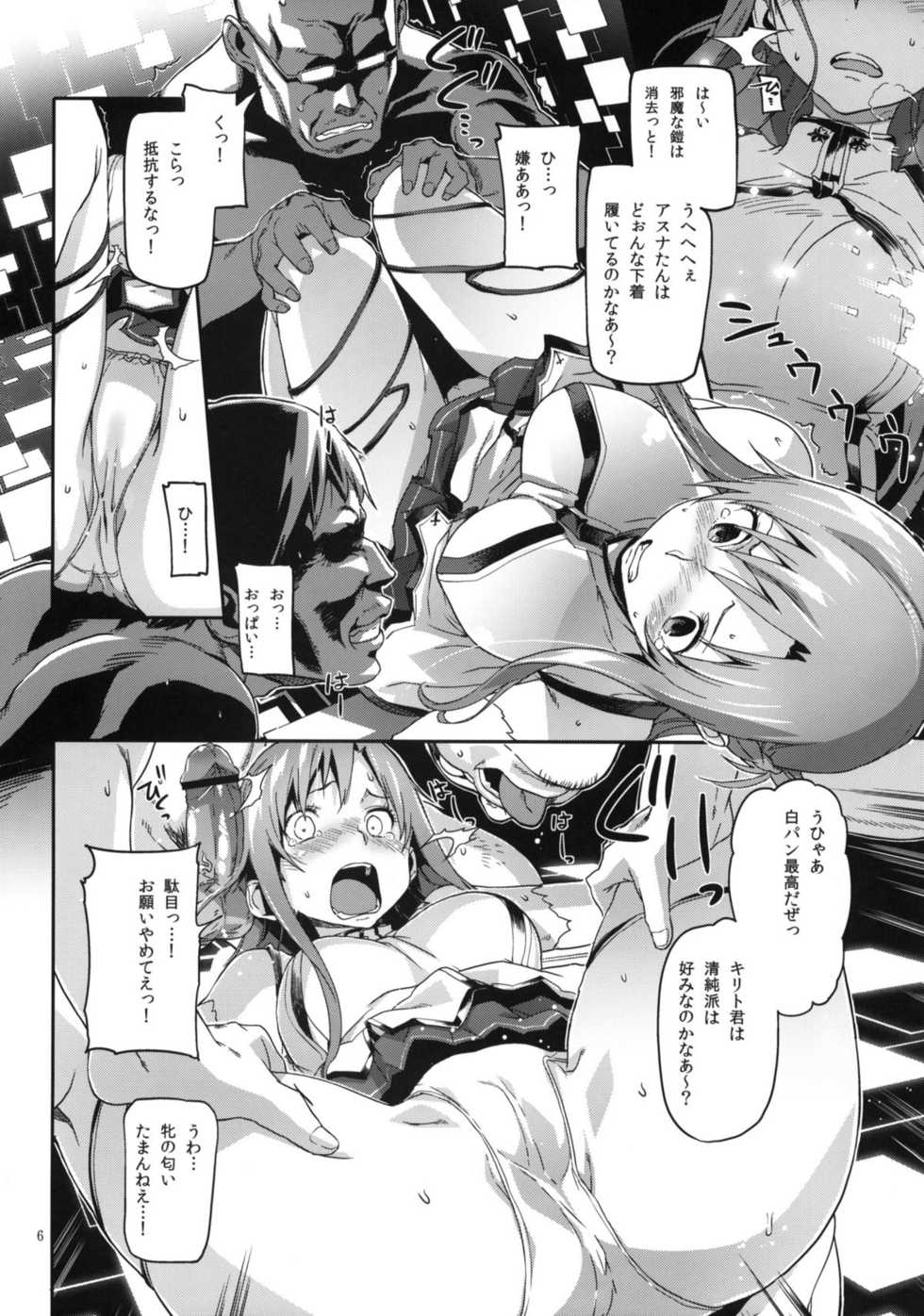 (C82) [SNOB NERD WORKS (Sameda Koban)] DELETE (Sword Art Online) - Page 7