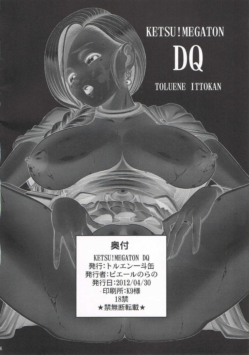 (COMIC1☆6) [TOLUENE ITTOKAN (Marumiya, Pierre Norano, Shinagawa Ham)] Ketsu!Megaton DQ (Dragon Quest V) - Page 26
