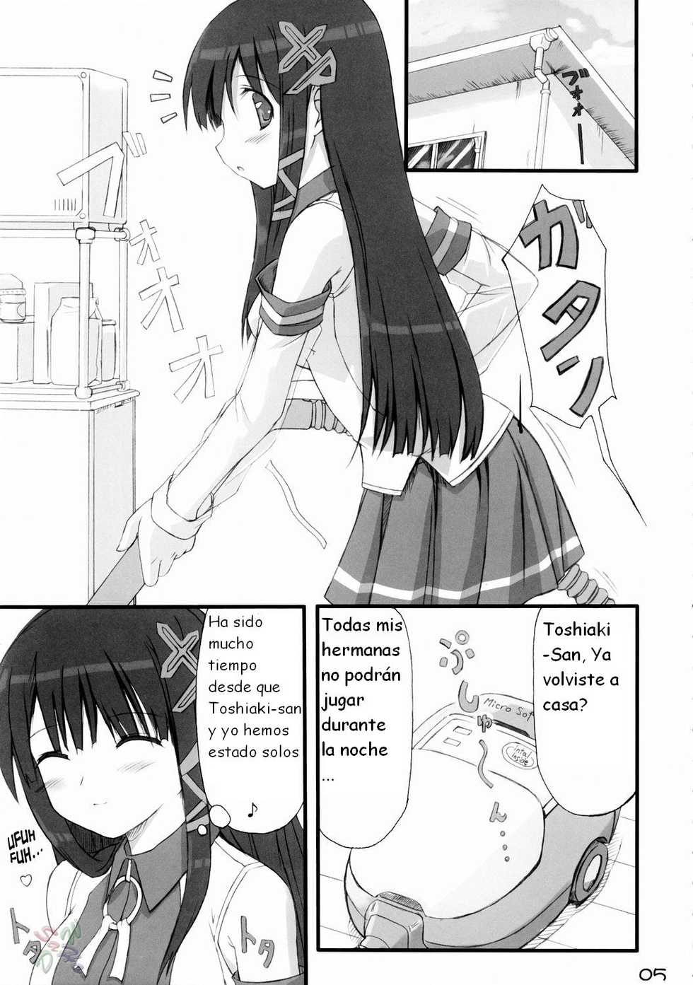 [Jenoa Cake (TakayaKi)] Tadashii? OS no Atsukaikata (OS-tan) [Spanish] [Kurotao] [2005-05-31] - Page 5