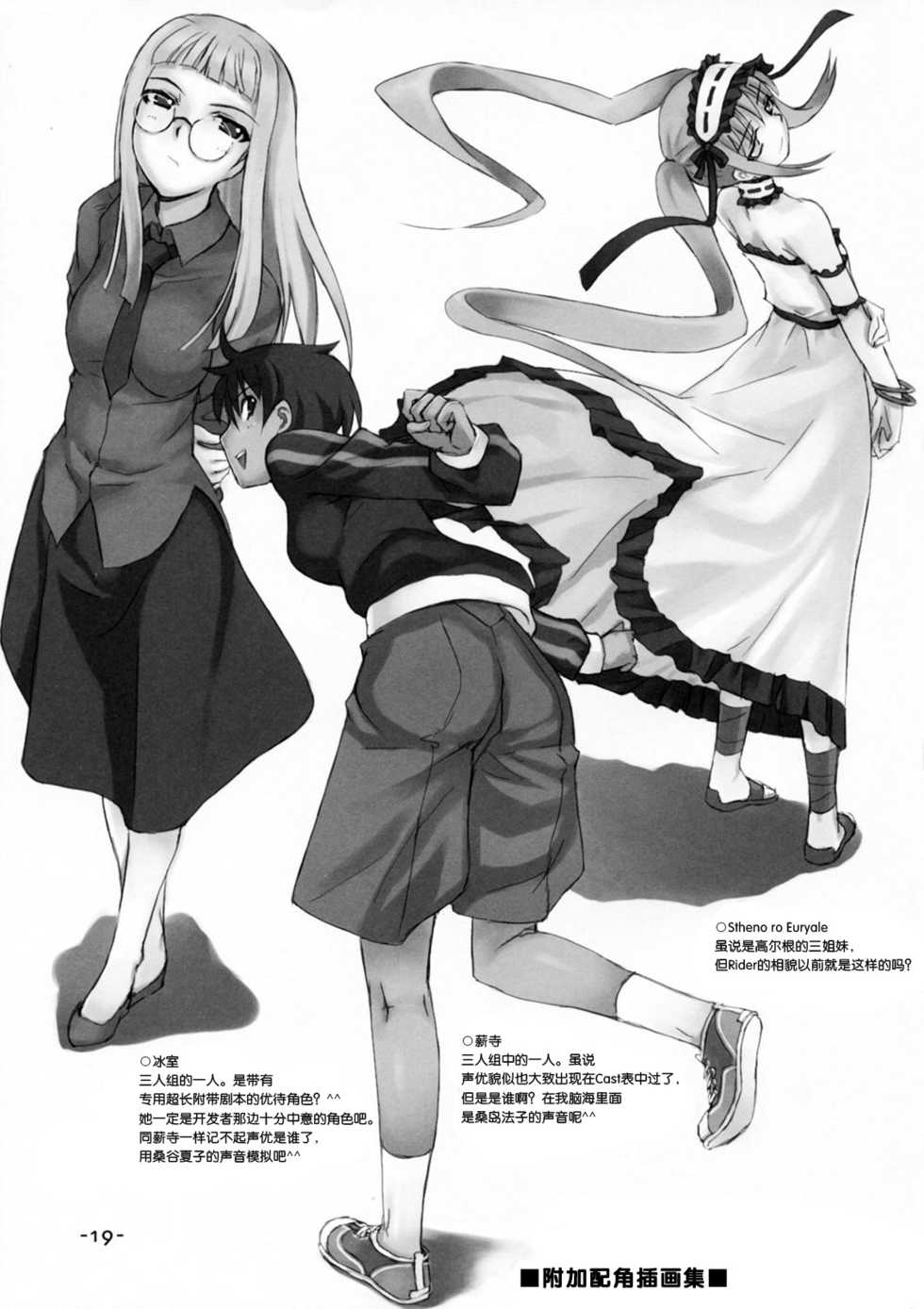 (C72) [TRI-MOON! (Mikazuki Akira!)] DAILY LIFE (Fate/hollow ataraxia) [Chinese] [天月NTR汉化] [Decensored] - Page 19