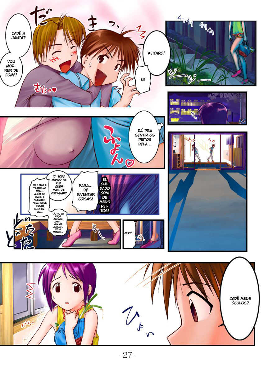 (C70) [ARCHIVES (Hechi)] Nabu Rina (Love Hina) [Portuguese-BR] [BartSSJ] - Page 27