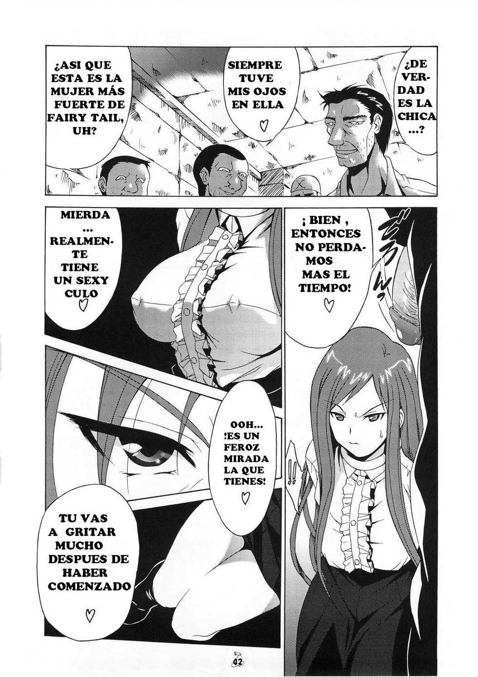 (C73) [Tsurikichi Doumei (Shiomi Yuusuke)] Shuukan Seinen Magazine (Fairy Tail) [Spanish] [NTINFS] [Incomplete] - Page 6