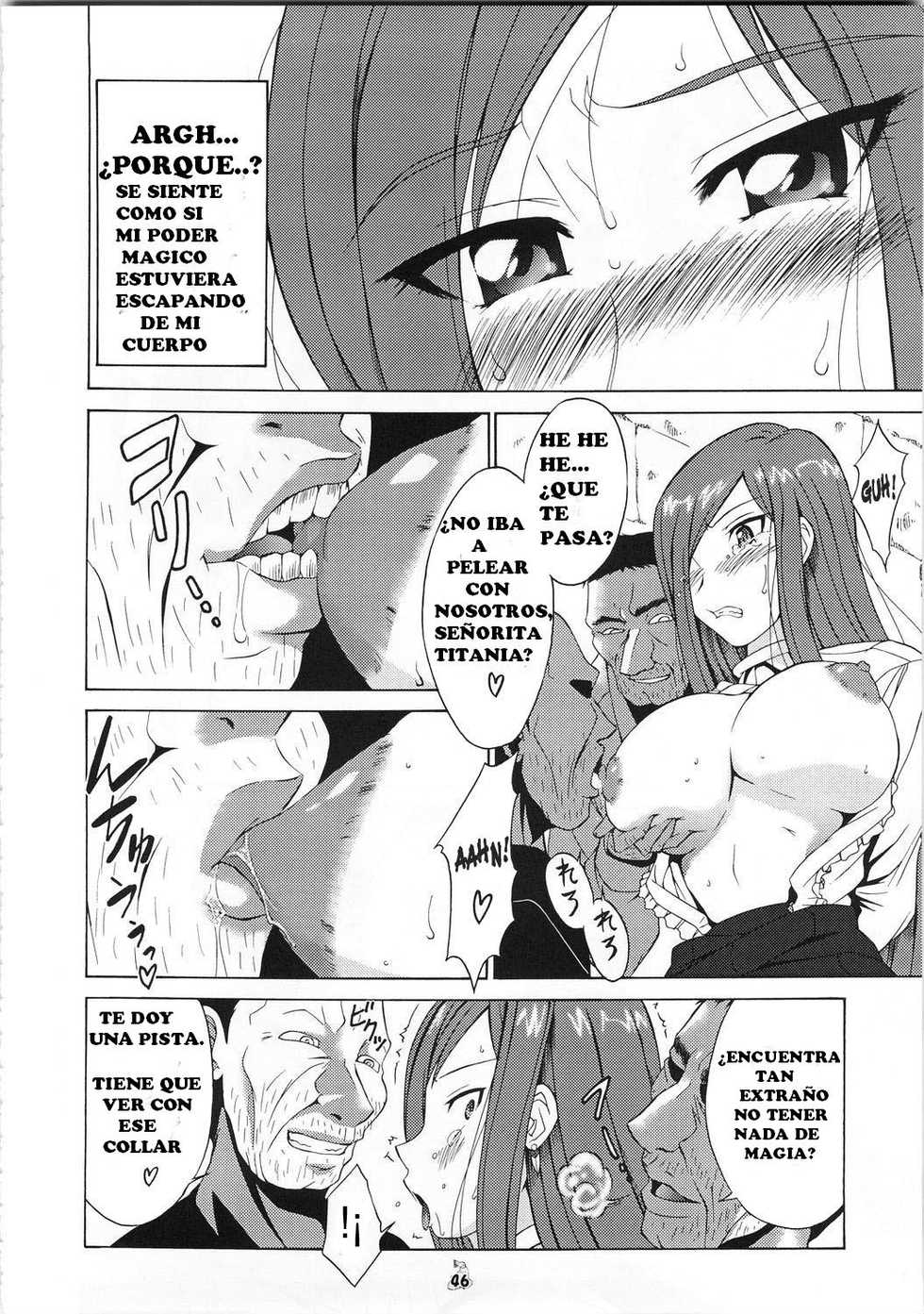 (C73) [Tsurikichi Doumei (Shiomi Yuusuke)] Shuukan Seinen Magazine (Fairy Tail) [Spanish] [NTINFS] [Incomplete] - Page 10