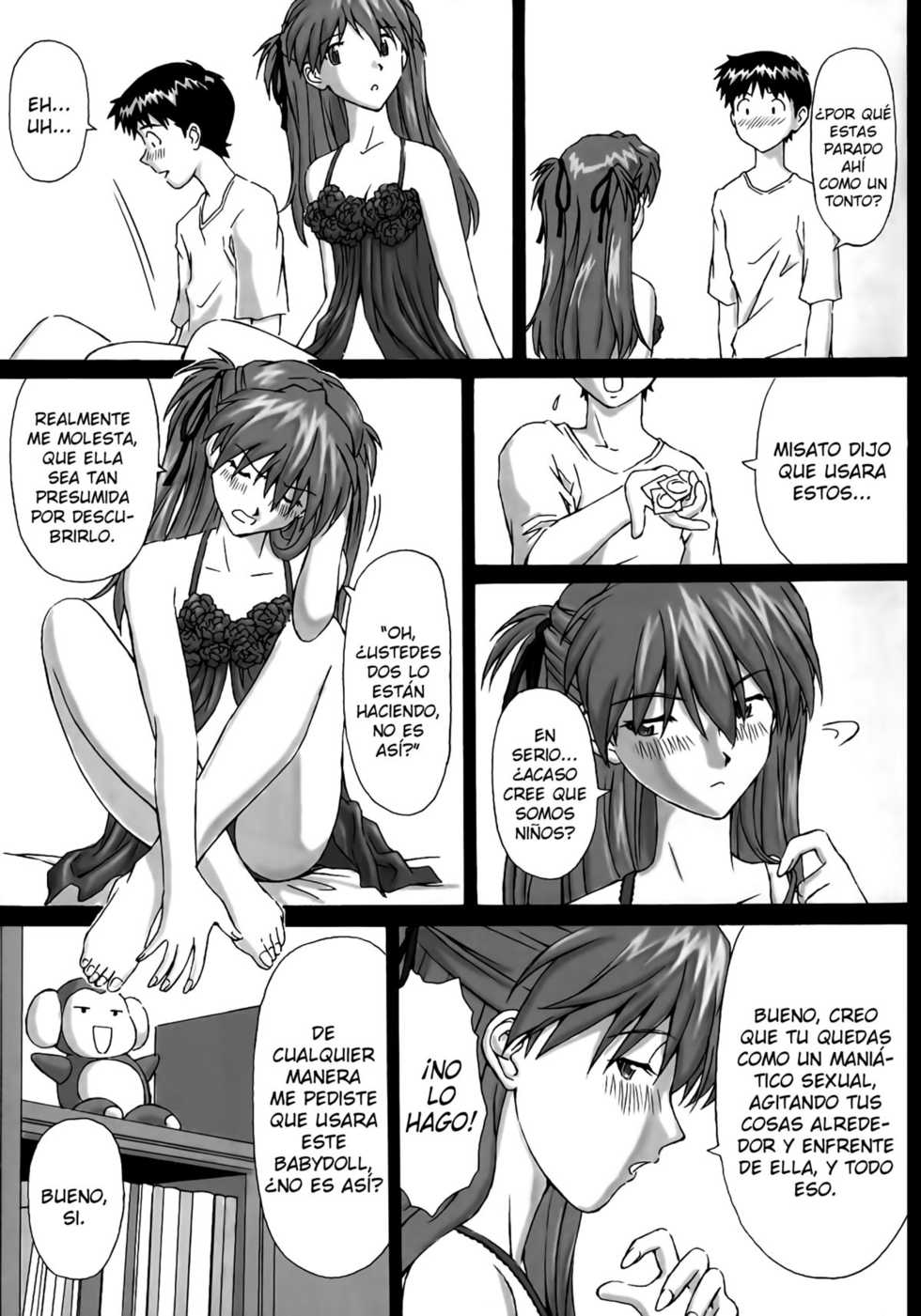[TENGU NO TSUZURA (Kuro Tengu)] 0606 (Neon Genesis Evangelion) [Spanish] [H-Elite no Fansub] [Digital] - Page 4