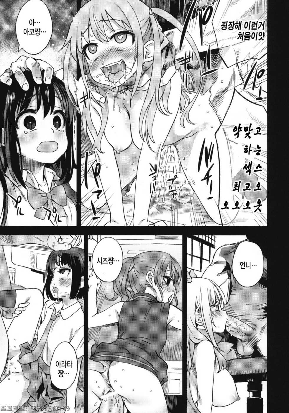 (C82) [Fatalpulse (Asanagi)] Victim Girls 13 - DRAGON SLAYER (Saki Achiga-hen) [Korean] [Project H] - Page 22
