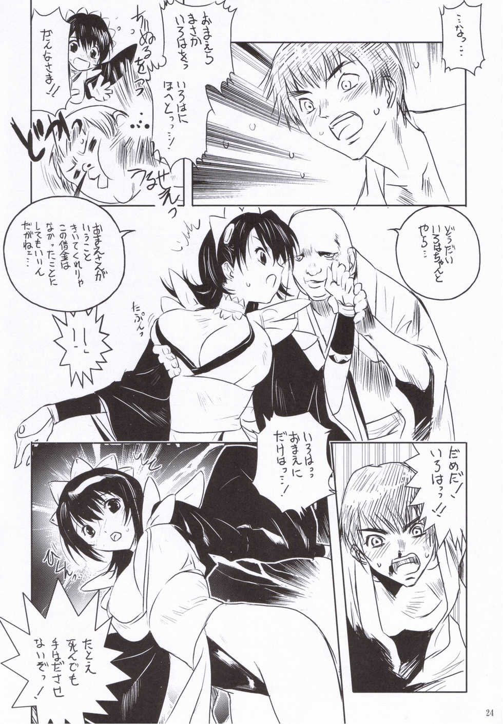 (C71) [Nippon Teikoku Toshokan (Kiya Shii, Hanpera, AM-DVL)] Iroiro (Samurai Spirits) - Page 23