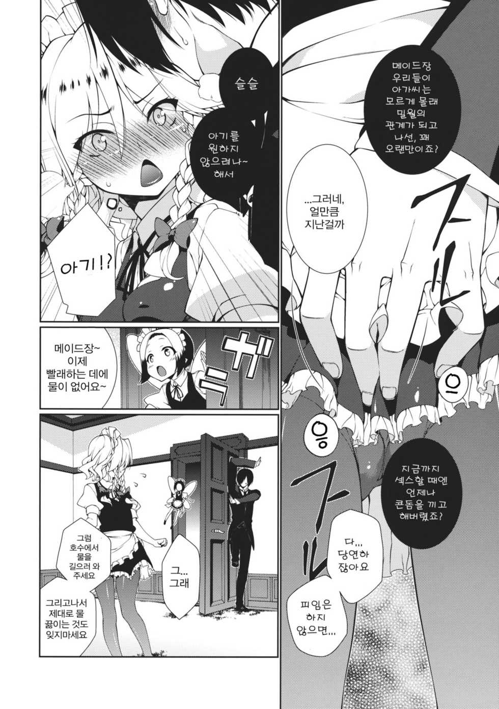 (C82) [TUKIBUTO (Hyouju Issei)] HI-Happy Pedigree (Touhou Project) (korean) - Page 6