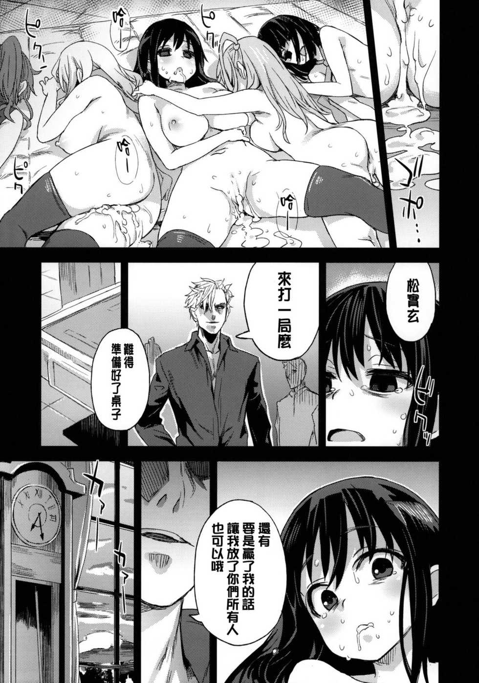 (C82) [Fatalpulse (Asanagi)] Victim Girls 13 - DRAGON SLAYER (Saki Achiga-hen) [Chinese] [CE汉化组] - Page 40