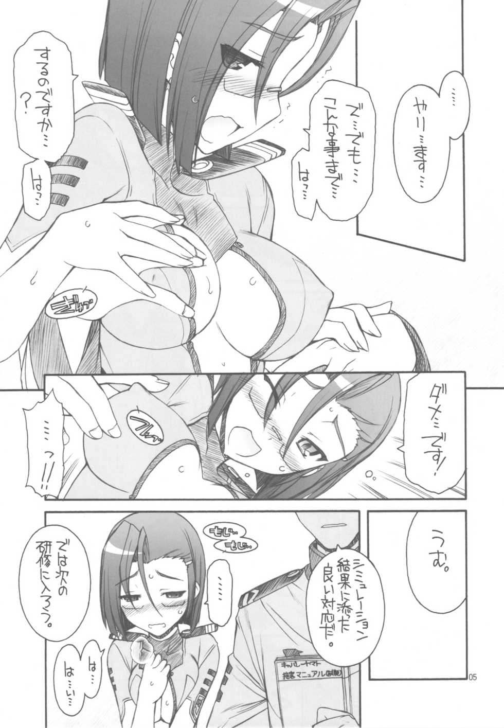(C82) [MANITOU (Nakajima Rei)] Cabaret Yamato (Uchuu Senkan Yamato 2199) - Page 6