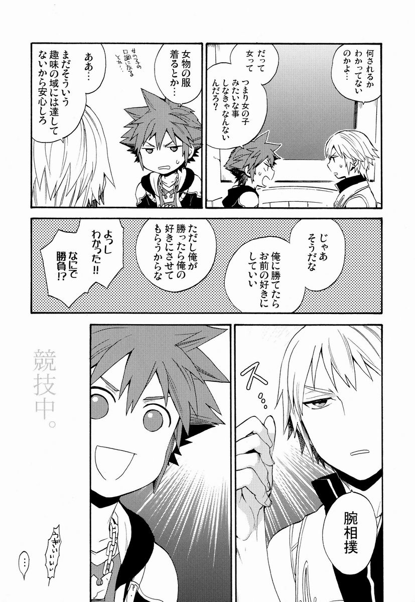 (C82) [Ssize (Sam)] First Session (Kingdom Hearts) - Page 4