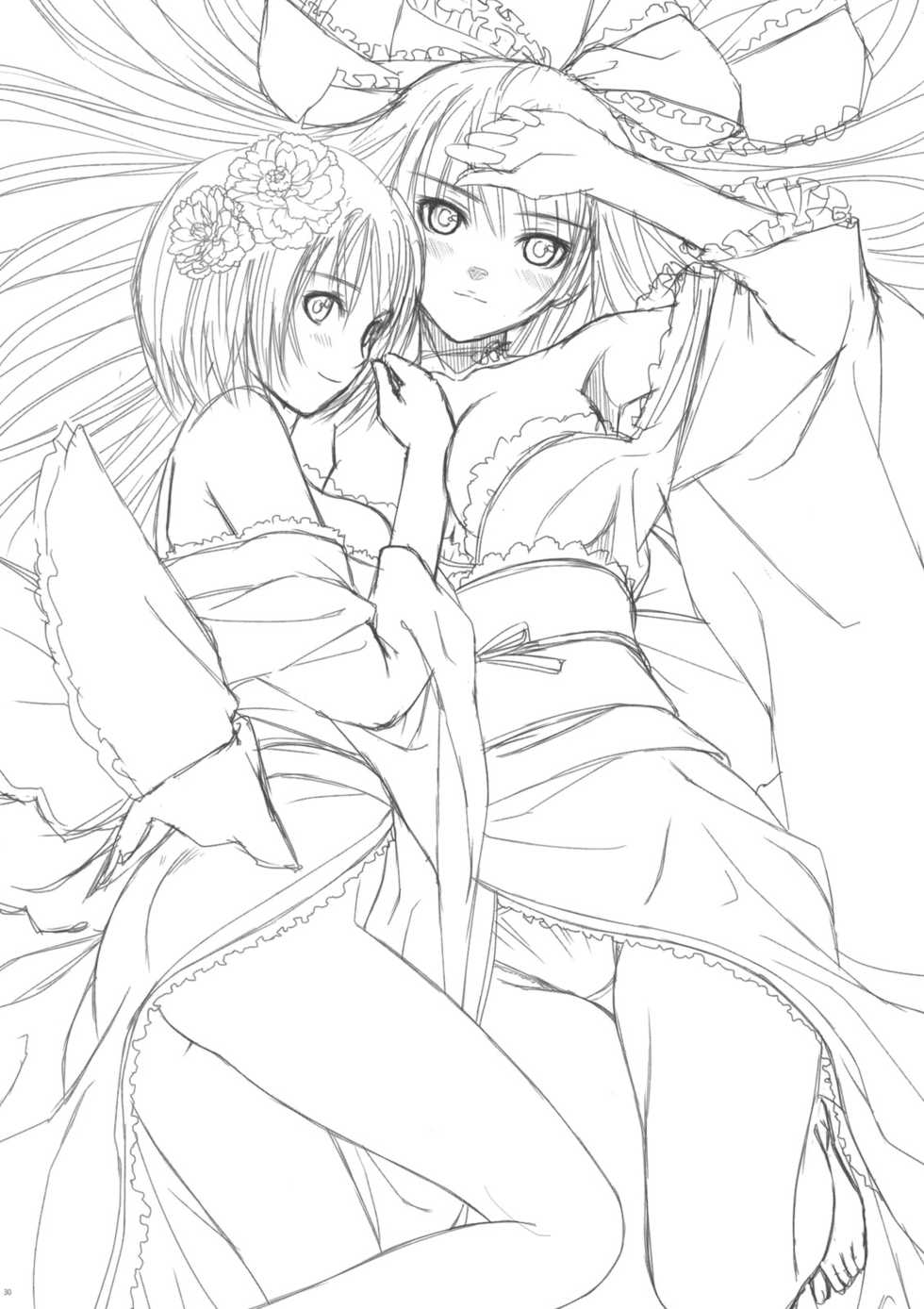 (C82) [T2 ART WORKS (Tony)] Reiko-san to Maya-chan no Koto wo Omotteitara Muramura Shitekita node Erohon ni Shitemitayo. (Fault!!) [Decensored] - Page 29