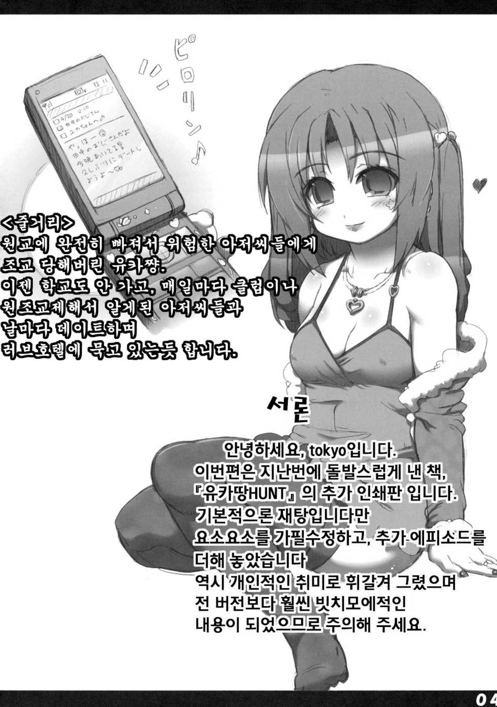 (C78) [GREAT Acta (tokyo)] Yuka-tan HUNT Zouryou Ban (Minami-ke) [Korean] [Team 아키바] - Page 3